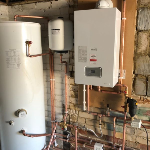 Indirect system with underfloor heating and Glowworm energy boiler